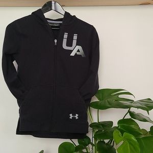 UA zip hoodie Under Armour youth